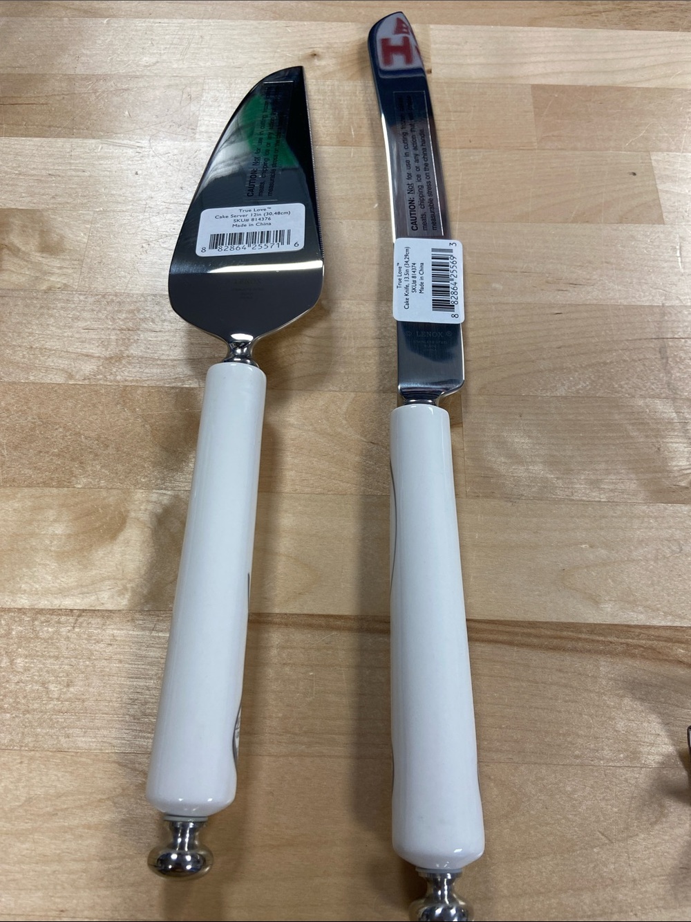 Lenox “True Love”Cake Server and Cake Knife X20